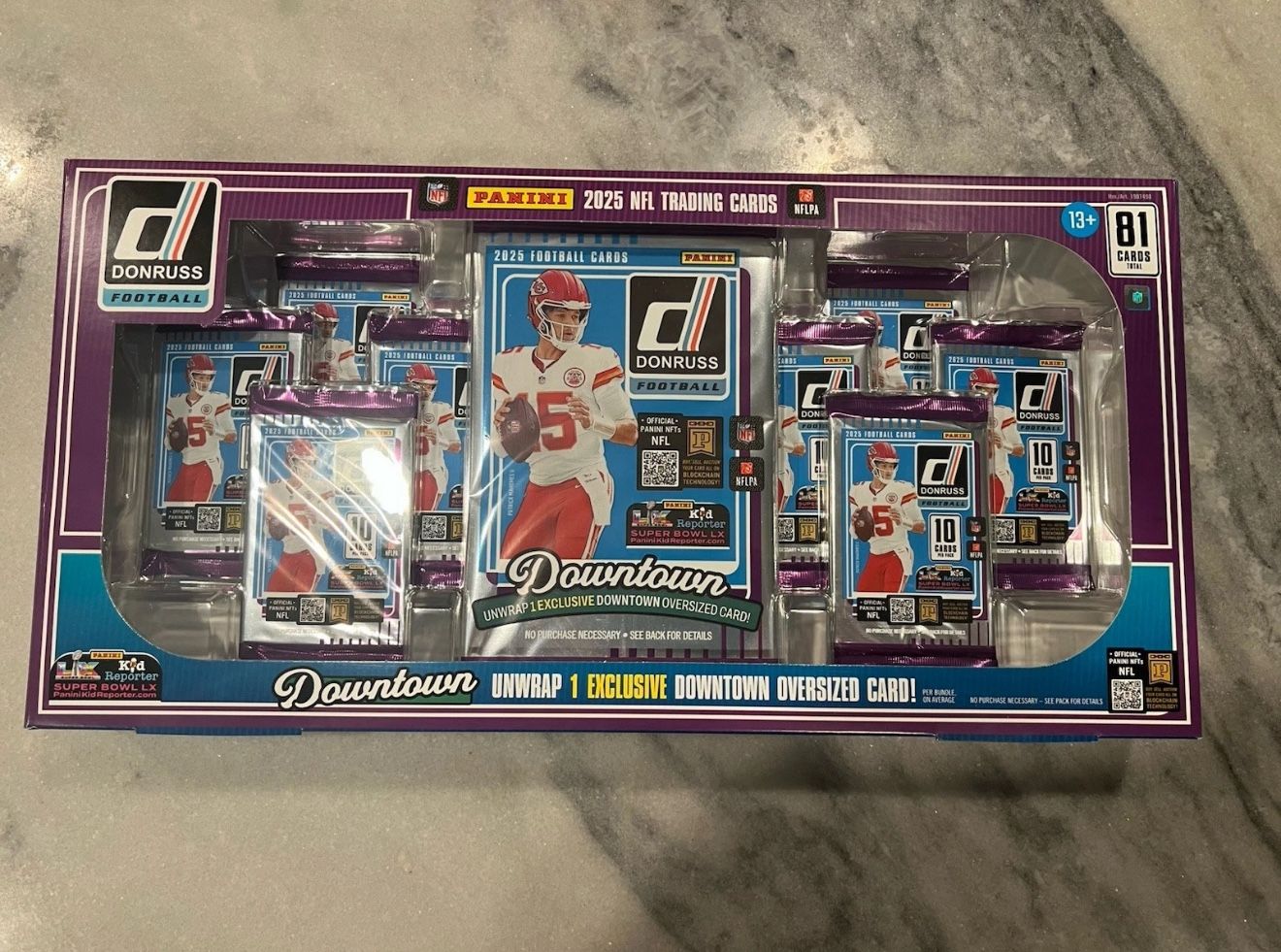 2025 Panini Donruss NFL Football Bundle