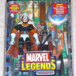 MARVEL LEGENDS TASK MASTER LEGENDARY RIDERS TASKMASTER TONY MASTERS THE THUNDERBOLTS 