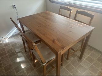 IKEA HÄGERNÄS dining set
