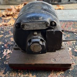 General Electric AC Motor. Working 