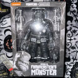 NECA Teenage Mutant Ninja Turtles Raphael Frankenstein’s Monster Black And White