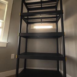 plastic storage shelf