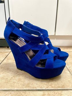 NEW MADDEN GIRL PLATFORM WEDGE SANDALS…SZ 8.5