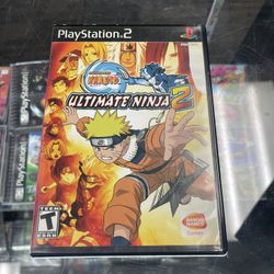 Naruto Ultimate Ninja 2 Ps2 $25 Gamehogs 11am-7pm