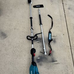 Makita Pole Saw With Attachments