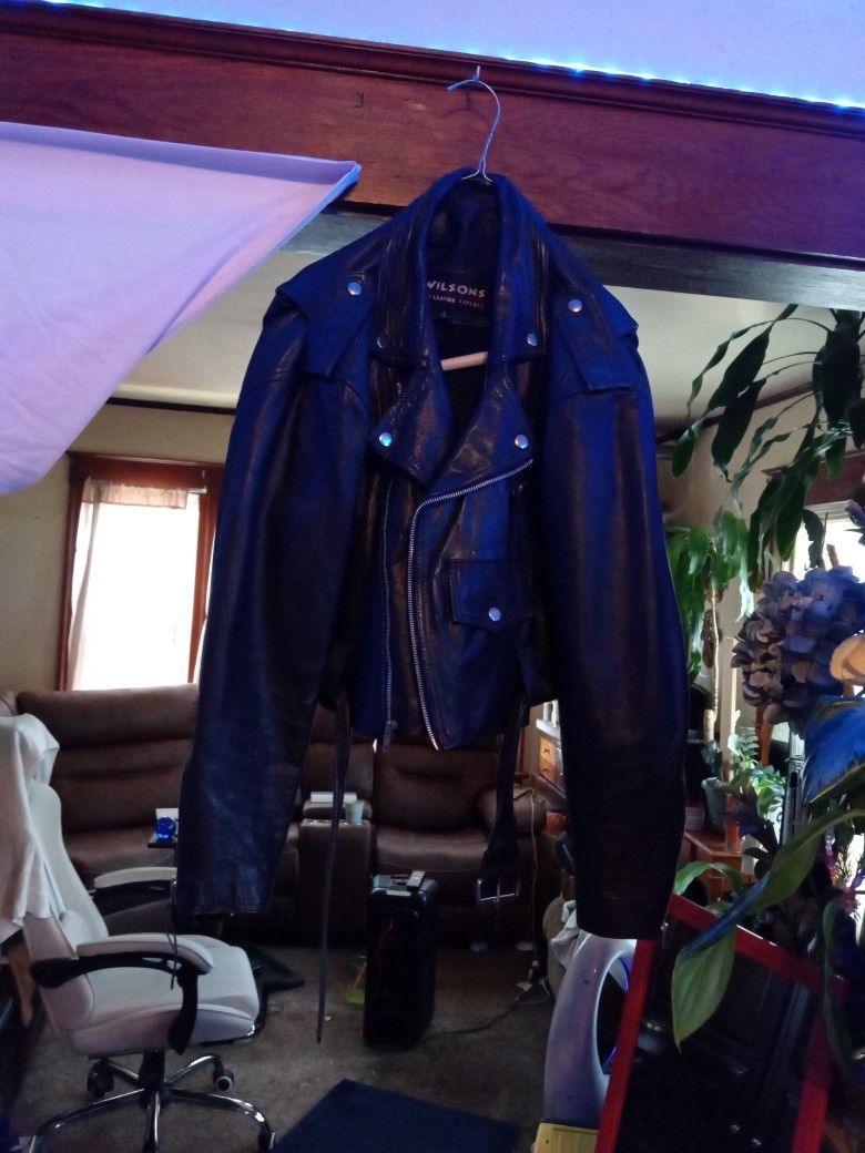 Leather Harley Davidson Wilson's Jacket
