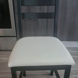 2 IKEA chairs and side Table