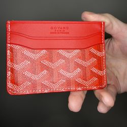 Red Cardholder 
