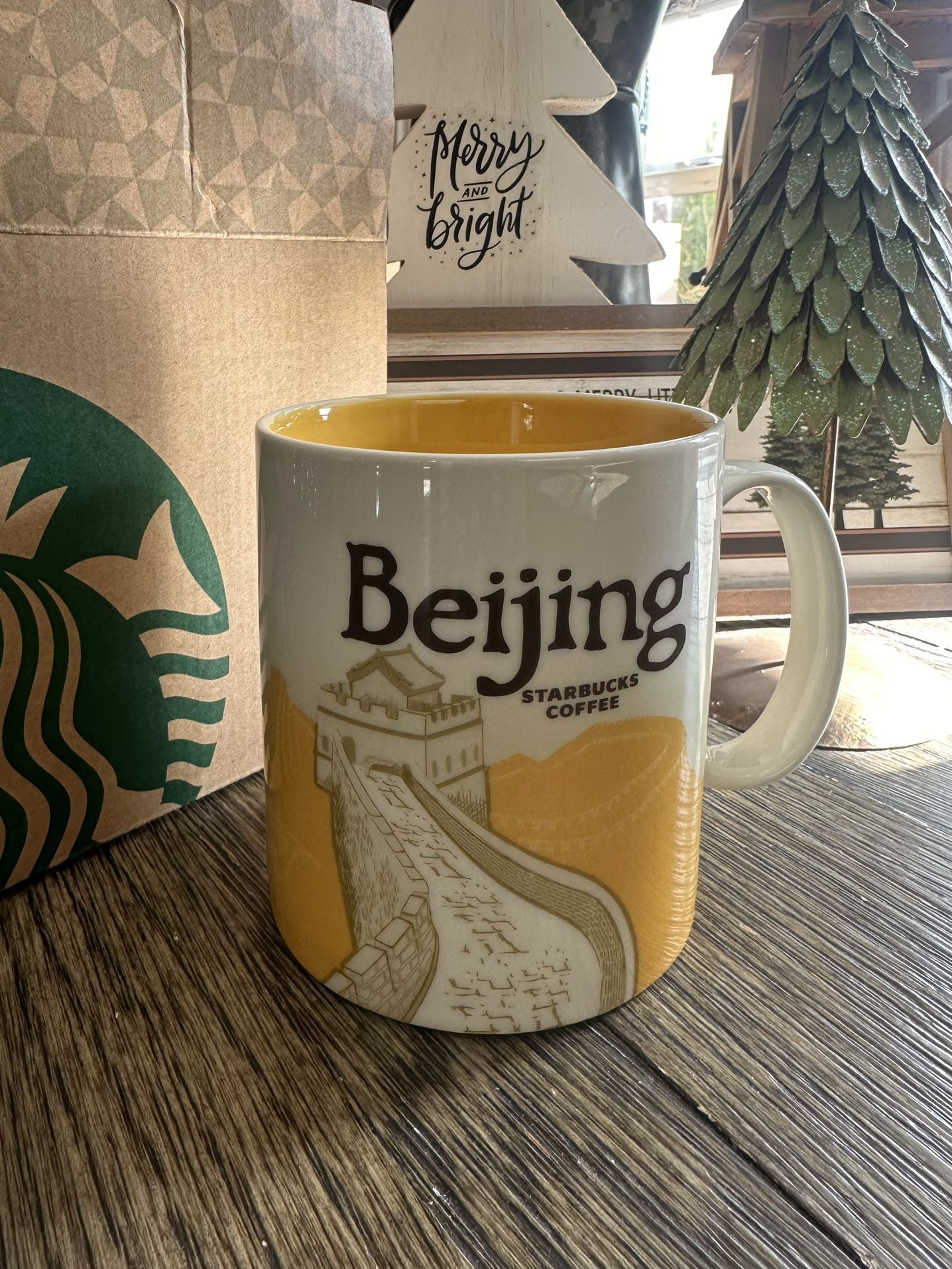 Starbucks BEIJING Global Icon Series Mug. 16 fl oz