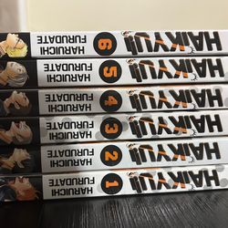 Haikyu! Vol 1-6 For Sale