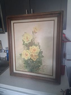 Vintage oil painting