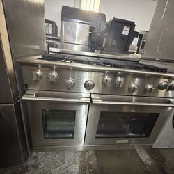 48” Electrolux Dual Fuel Range Stainless Steel 