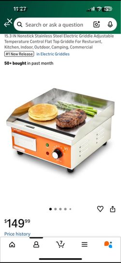 NIB Electric Griddle