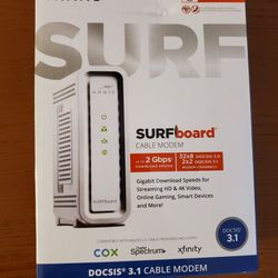 MODEM - ARRIS brand SB8200 - Surfboard Cable Modem.  Never Used
