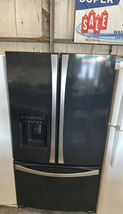Kenmore 3 Door Black Fridge
