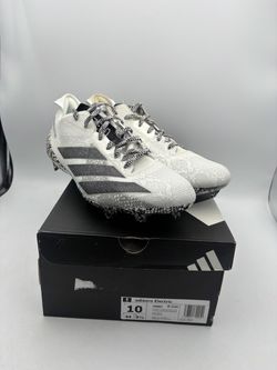 ADIZERO ELECTRIC II EXOTIC SPEED FOOTBALL CLEATS men’s size 10