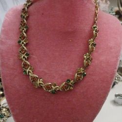 Coro Gold Vintage Chocker  Not Real Gold