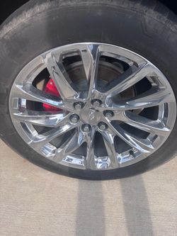 22 Escalade rims 4sale