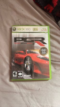 XBOX 360 PGR 3 VIDEO GAME