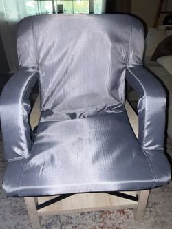 Gray bleacher Chair