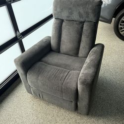 Grey Electric Reclining Chair