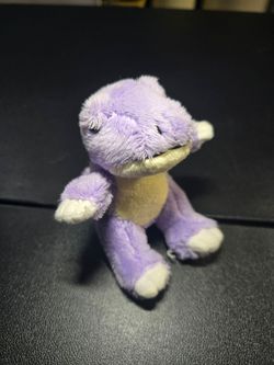 Wishpets Dyna the Purple Dinosaur Mini Stuffed Animal