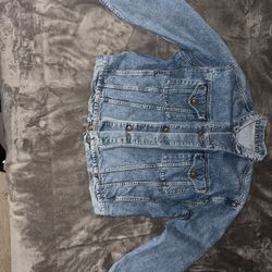 Vintage Chipie "Route of the Road" Denim Jacket