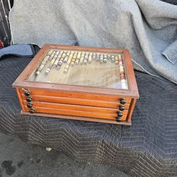 Antique  Spool Cabinet
