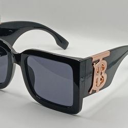 Burberry Luxury Dark Designer Sunglasses 