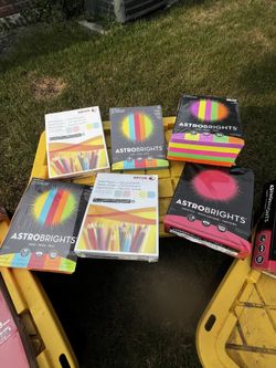 Astrobrights & Construction Paper