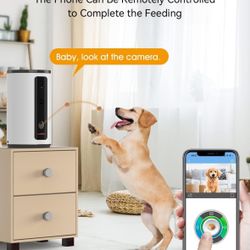 Dog Camera With Treat Tossing