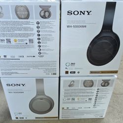 🔥Sony WH-1000XM4
🔥$200 Each/ Firm On Price 
🔥Brand New Factory Sealed Box