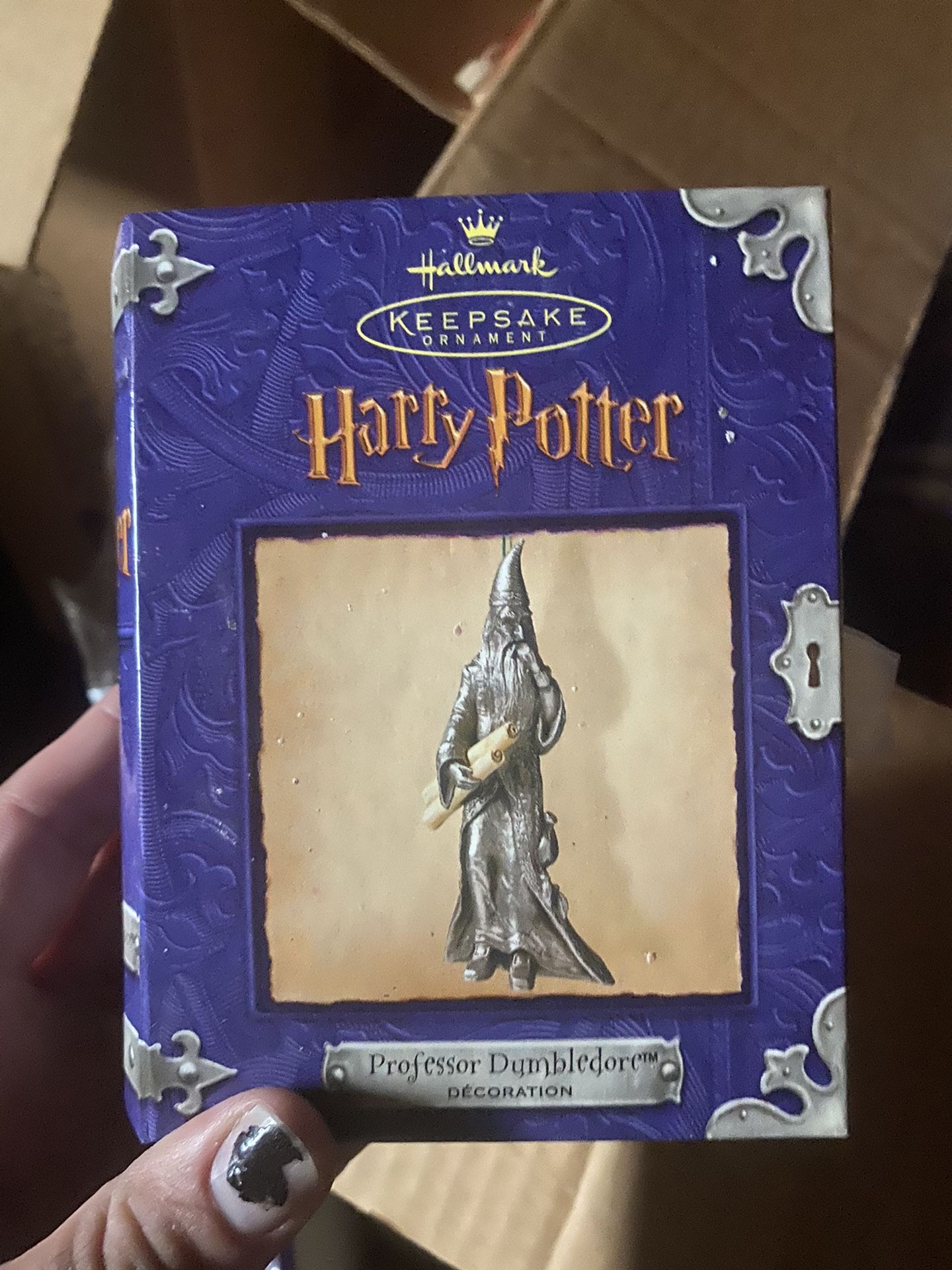 Harry Potter Pewter Hallmark Keepsake Ornaments