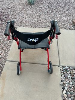 Nitro duet walk assist and transfer chair