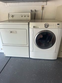 Washer and dryer