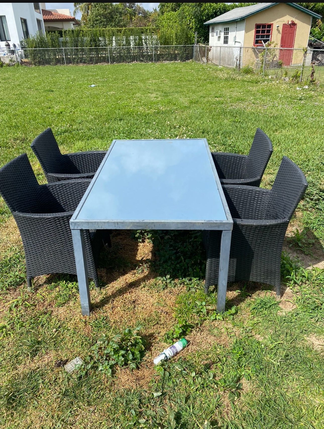 Outdoor Chairs And Table