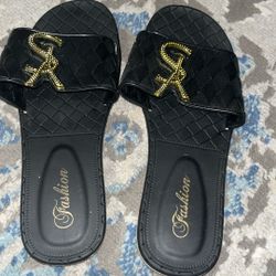 New Luxury Flat Sandal  Size 38