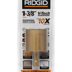 Rigid 1-3/8" 35mm Diamond Hole Saw For Tile and Stone