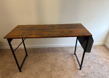 Desk and black chair included