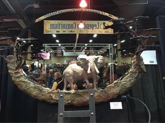 Bud Burger - BRONZE SCULPTURE  46 × 24 Mirror Limited Edition 20/50