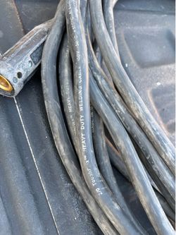 Welding Leads Heavy Duty tough flex