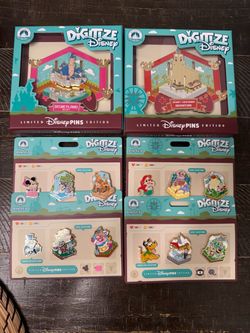 Disney Digitize Pin Sets Full Sets
