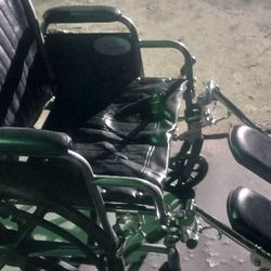 Wheelchair With Adjustable Leg Supports And Wheelie Bars