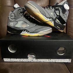 Jordan 5 Off White Muslim Size 9