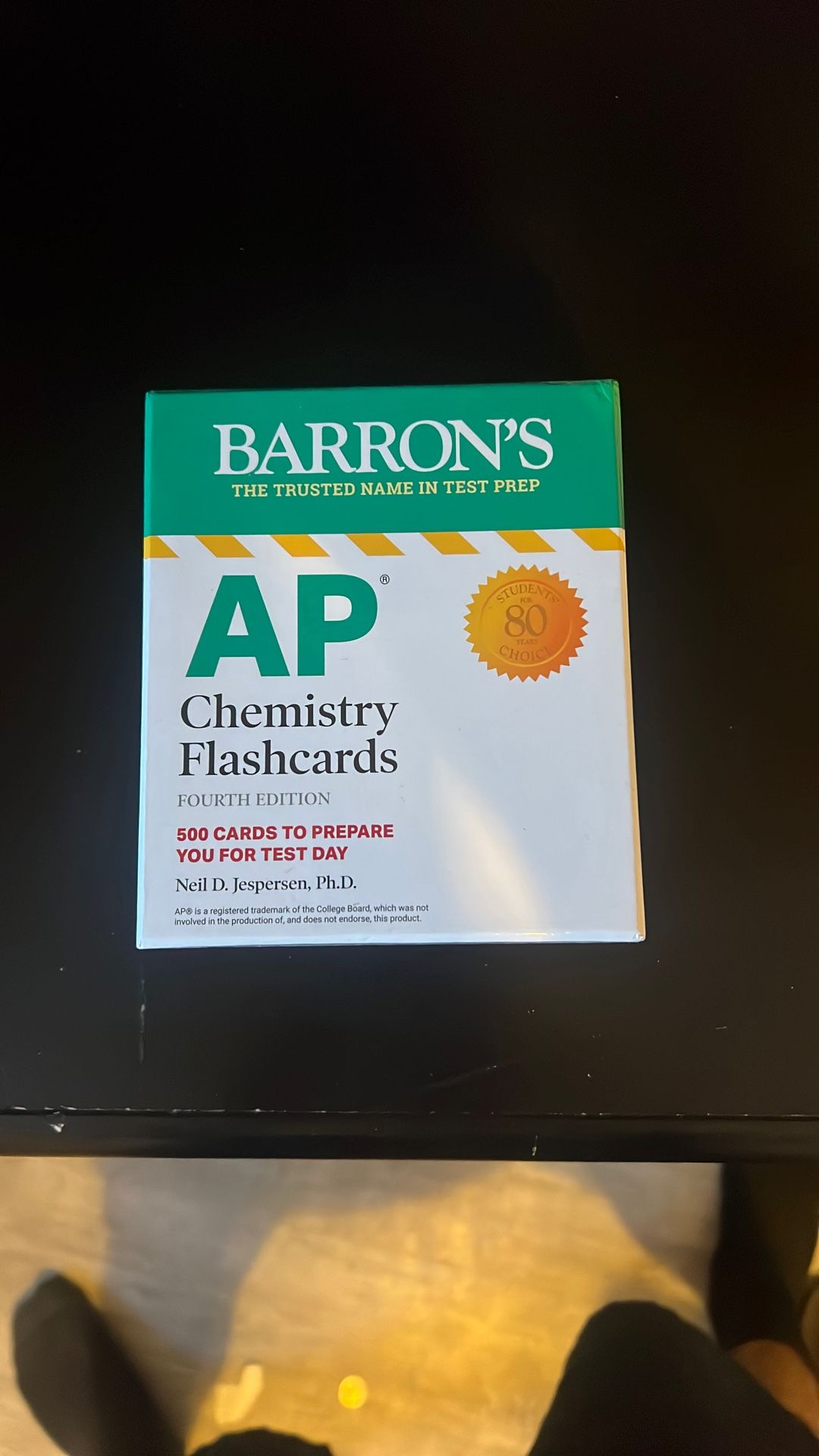 Barron’s AP Chemistry Flashcards Fourth Edition
