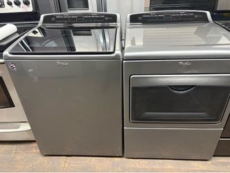 Washer and dryer whirlpool