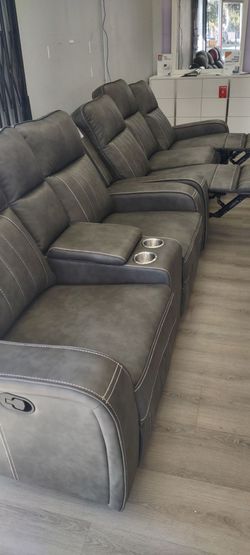 New e reclining sofa and loveseat on sale now don't miss