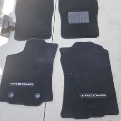 Toyota Tacoma Trailer Hitch And Floor Mats 