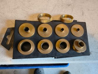 Brass router template tools