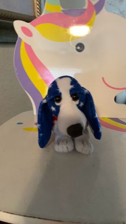 “proud to be an American” limited Edition Vintage plush 3”